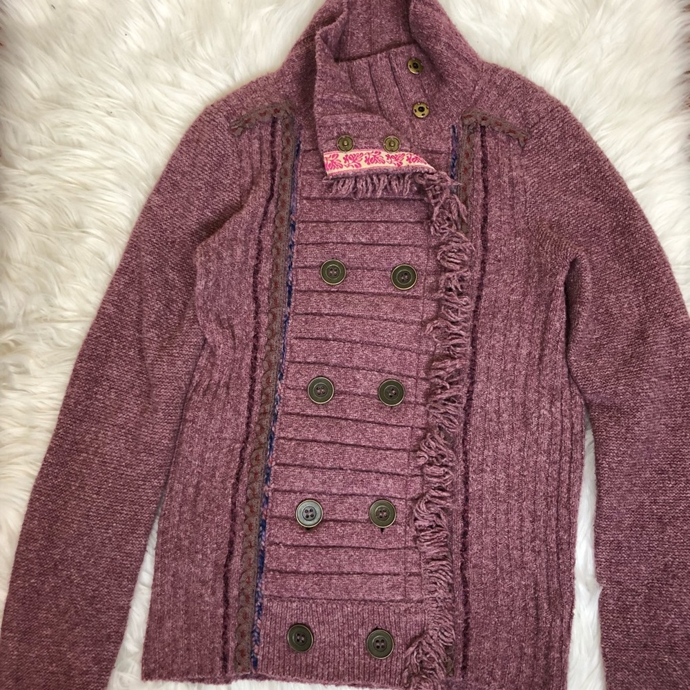 Free people military double breasted sweater - Picture 3 of 6